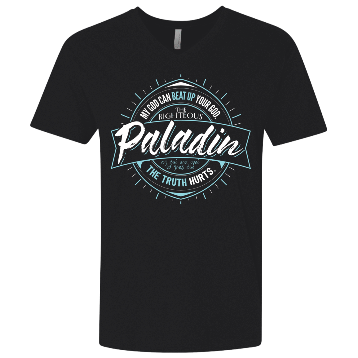 T-Shirts Black / X-Small Paladin Men's Premium V-Neck