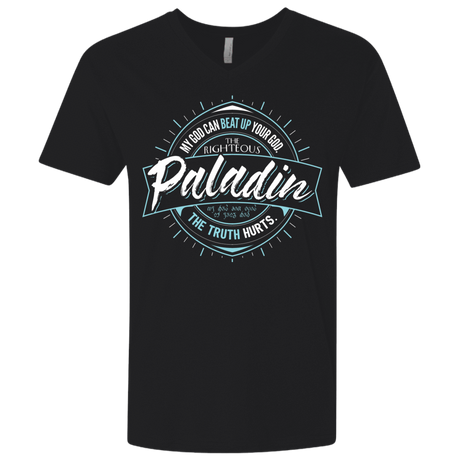 T-Shirts Black / X-Small Paladin Men's Premium V-Neck