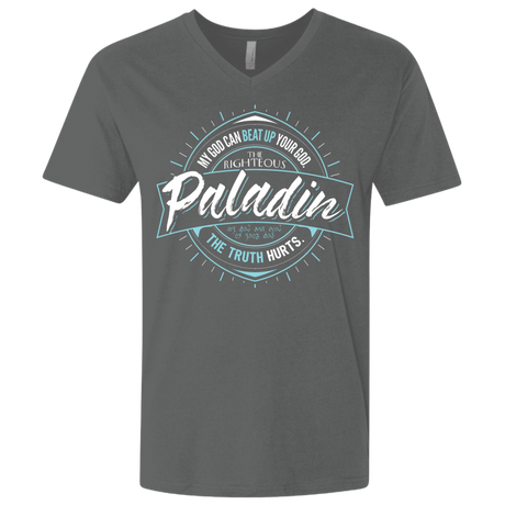 T-Shirts Heavy Metal / X-Small Paladin Men's Premium V-Neck