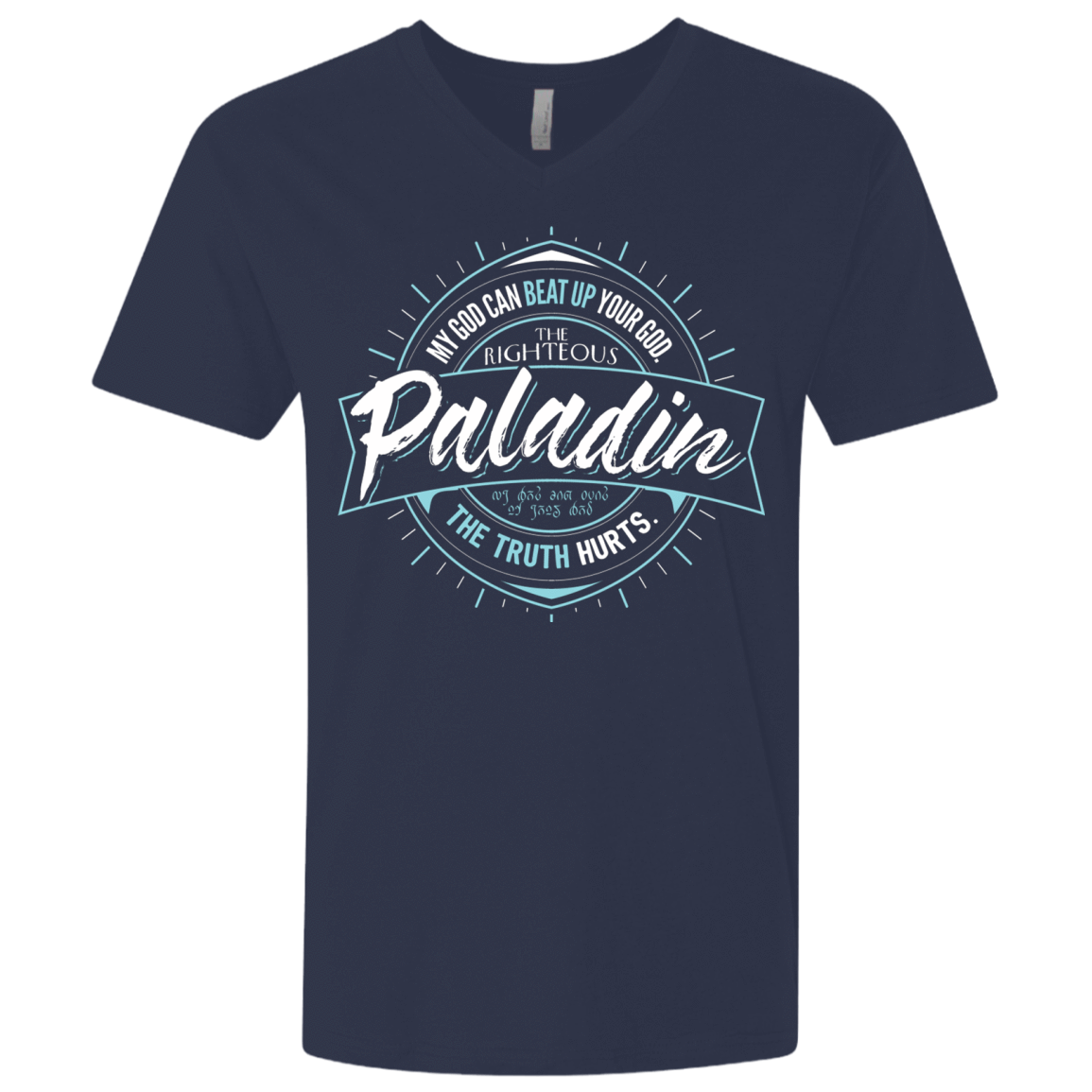 T-Shirts Midnight Navy / X-Small Paladin Men's Premium V-Neck