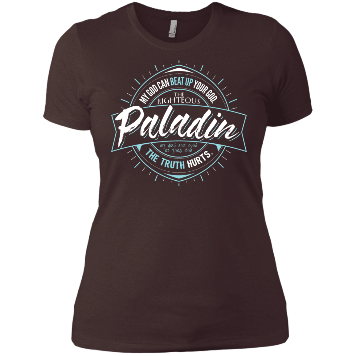 T-Shirts Dark Chocolate / X-Small Paladin Women's Premium T-Shirt