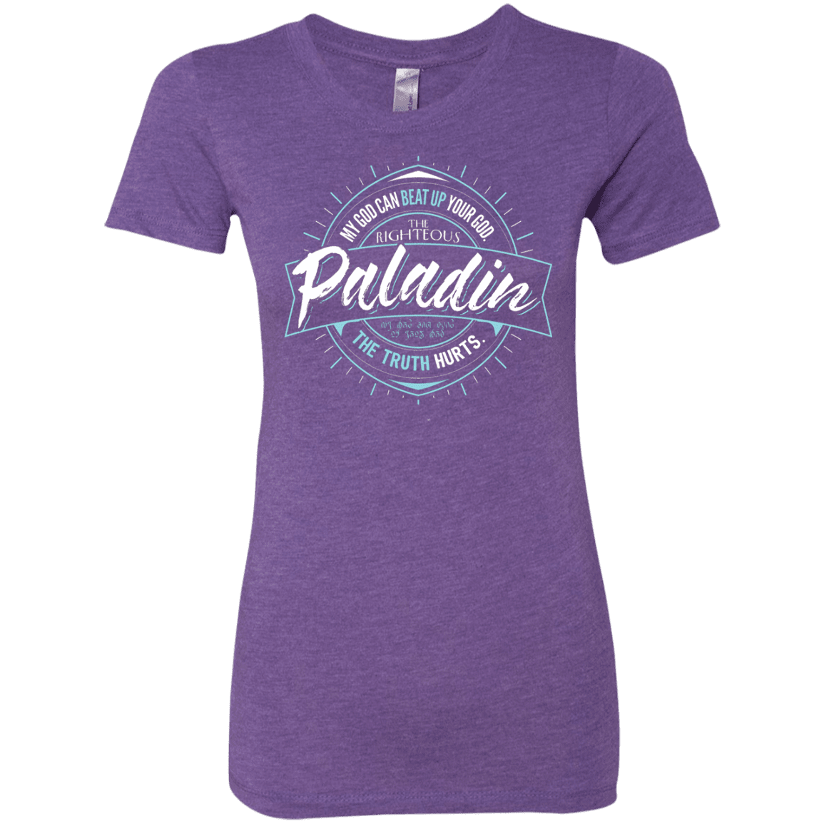 T-Shirts Purple Rush / S Paladin Women's Triblend T-Shirt