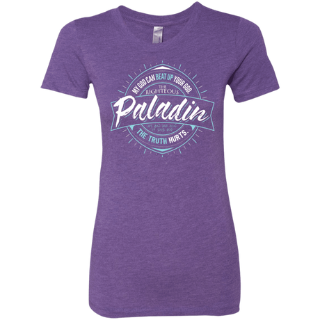 T-Shirts Purple Rush / S Paladin Women's Triblend T-Shirt