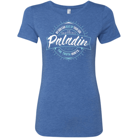 T-Shirts Vintage Royal / S Paladin Women's Triblend T-Shirt