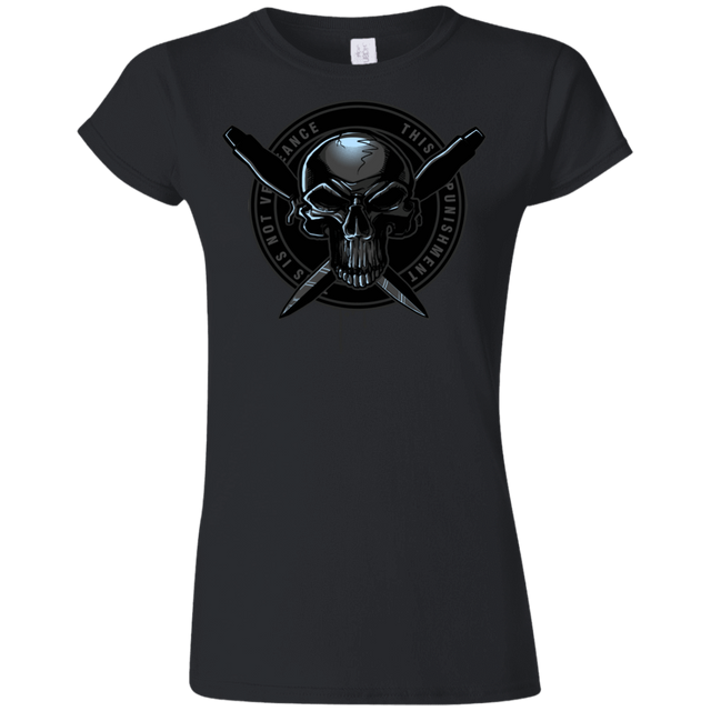 T-Shirts Black / S Pale Rider Junior Slimmer-Fit T-Shirt