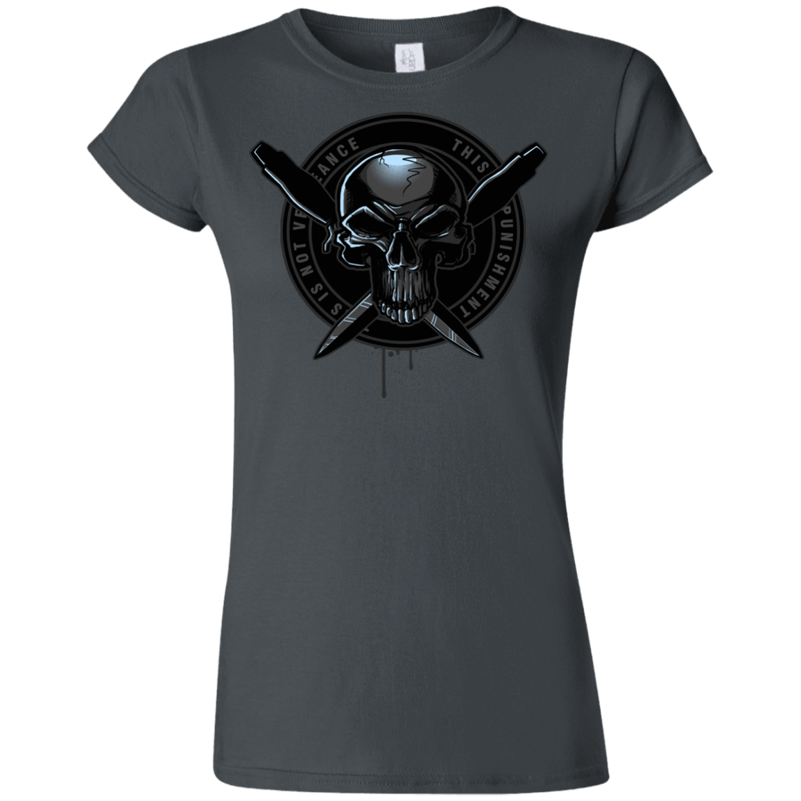 T-Shirts Charcoal / S Pale Rider Junior Slimmer-Fit T-Shirt