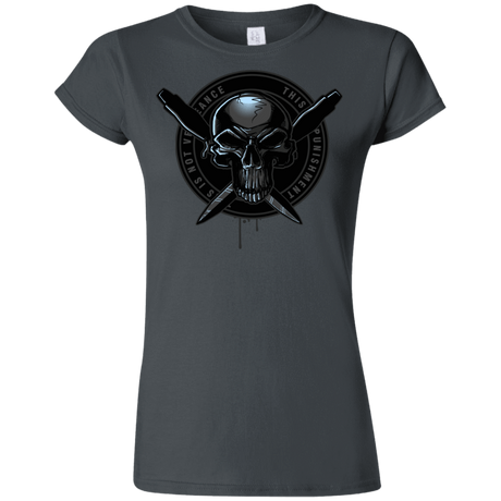 T-Shirts Charcoal / S Pale Rider Junior Slimmer-Fit T-Shirt