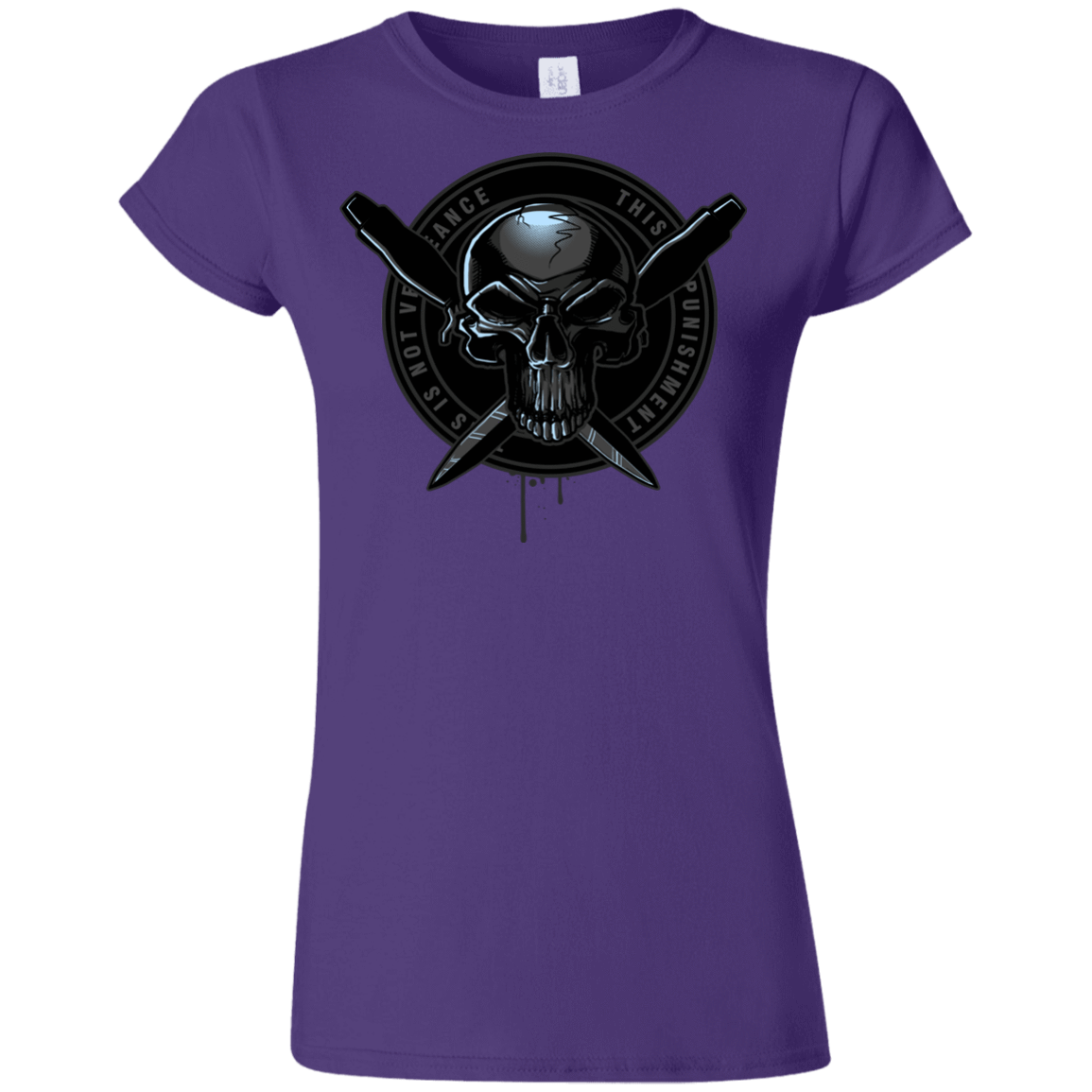 T-Shirts Purple / S Pale Rider Junior Slimmer-Fit T-Shirt