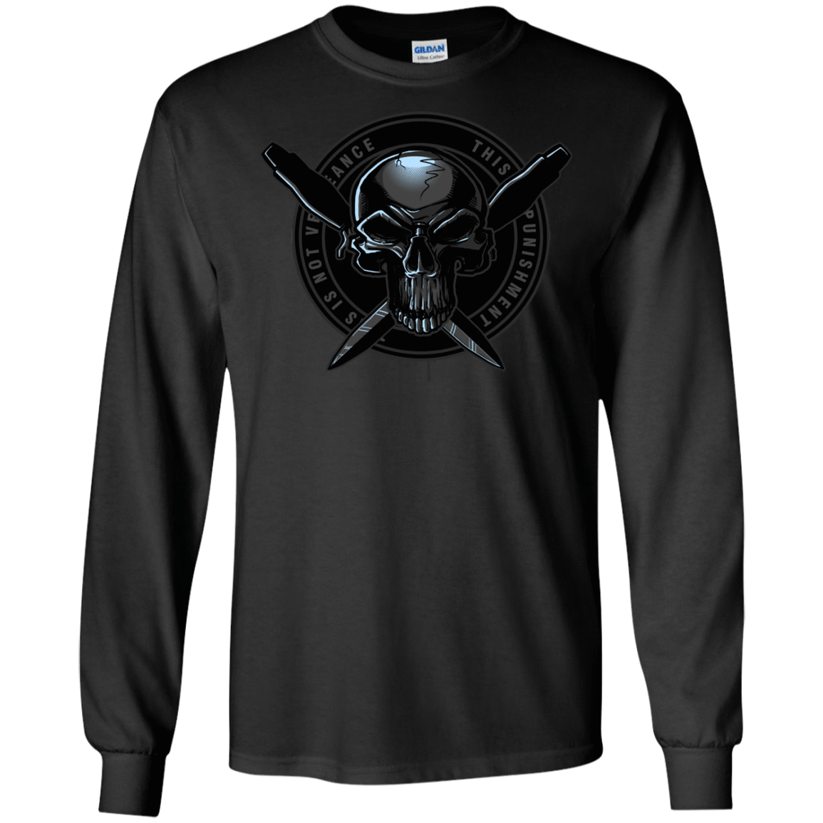 T-Shirts Black / S Pale Rider Men's Long Sleeve T-Shirt