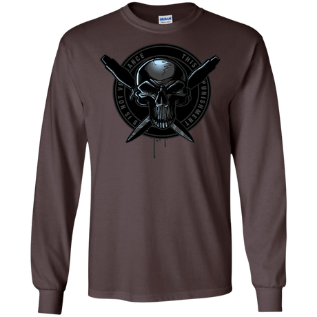 T-Shirts Dark Chocolate / S Pale Rider Men's Long Sleeve T-Shirt