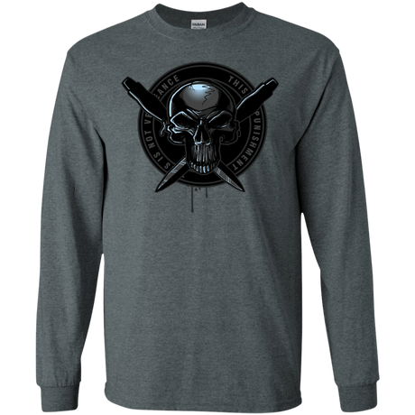 T-Shirts Dark Heather / S Pale Rider Men's Long Sleeve T-Shirt