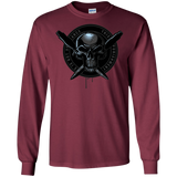 T-Shirts Maroon / S Pale Rider Men's Long Sleeve T-Shirt