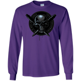 T-Shirts Purple / S Pale Rider Men's Long Sleeve T-Shirt