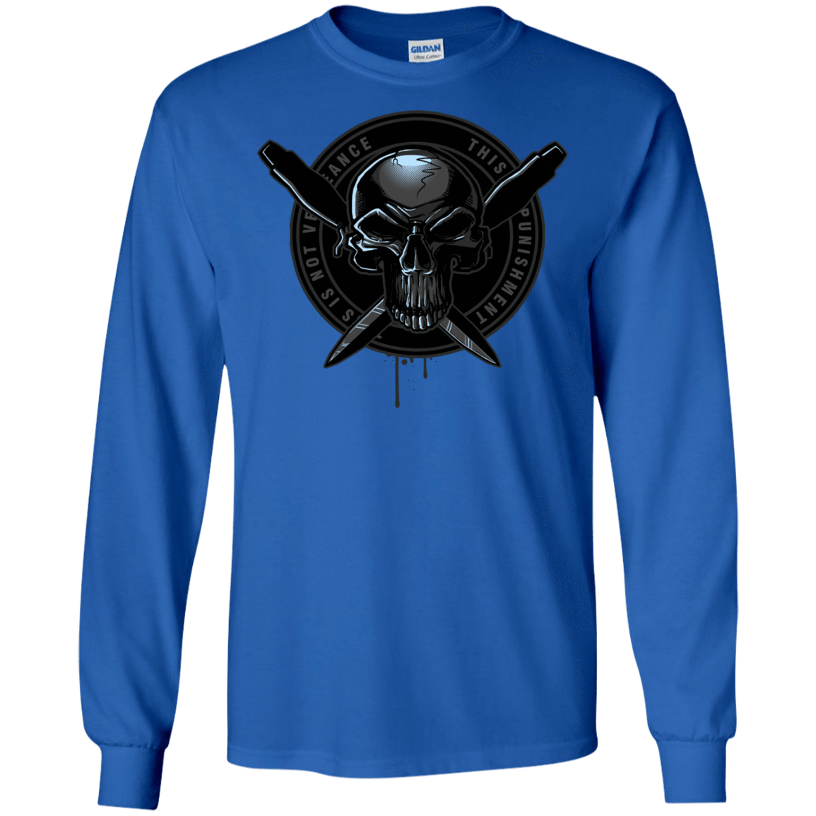 T-Shirts Royal / S Pale Rider Men's Long Sleeve T-Shirt