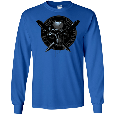 T-Shirts Royal / S Pale Rider Men's Long Sleeve T-Shirt