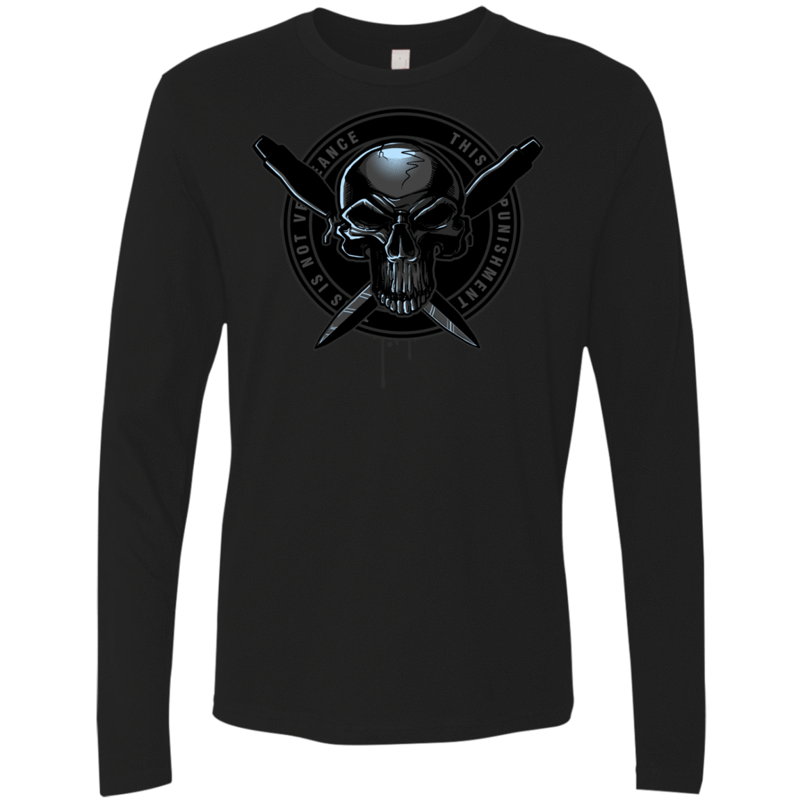 T-Shirts Black / S Pale Rider Men's Premium Long Sleeve