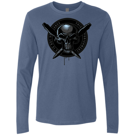 T-Shirts Indigo / S Pale Rider Men's Premium Long Sleeve