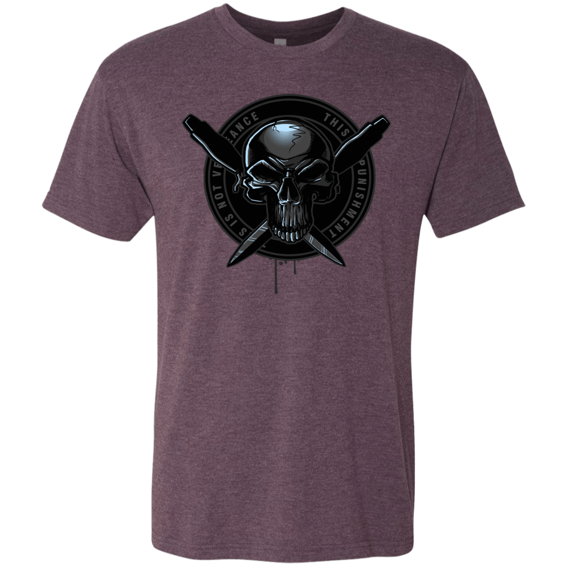 T-Shirts Vintage Purple / S Pale Rider Men's Triblend T-Shirt
