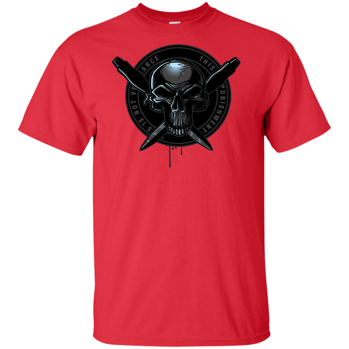 T-Shirts Red / XLT Pale Rider Tall T-Shirt