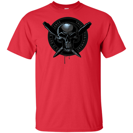 T-Shirts Red / XLT Pale Rider Tall T-Shirt