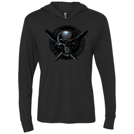 T-Shirts Vintage Black / X-Small Pale Rider Triblend Long Sleeve Hoodie Tee