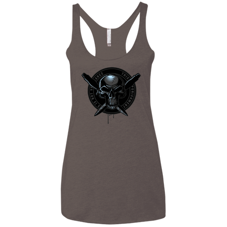 T-Shirts Macchiato / X-Small Pale Rider Women's Triblend Racerback Tank