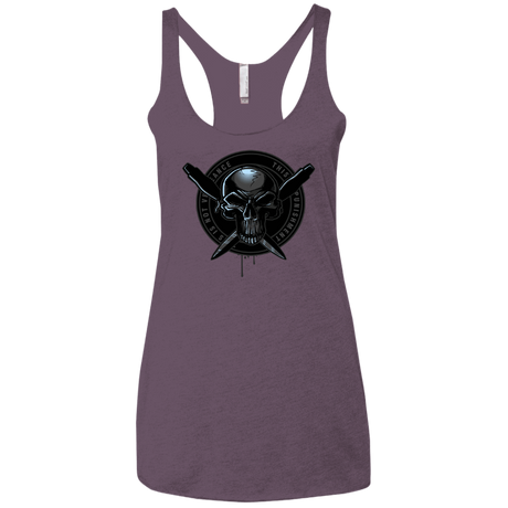 T-Shirts Vintage Purple / X-Small Pale Rider Women's Triblend Racerback Tank