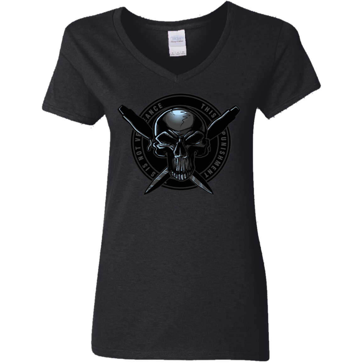 T-Shirts Black / S Pale Rider Women's V-Neck T-Shirt