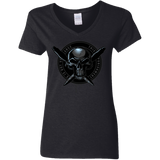 T-Shirts Black / S Pale Rider Women's V-Neck T-Shirt