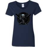 T-Shirts Navy / S Pale Rider Women's V-Neck T-Shirt