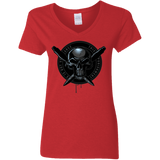 T-Shirts Red / S Pale Rider Women's V-Neck T-Shirt