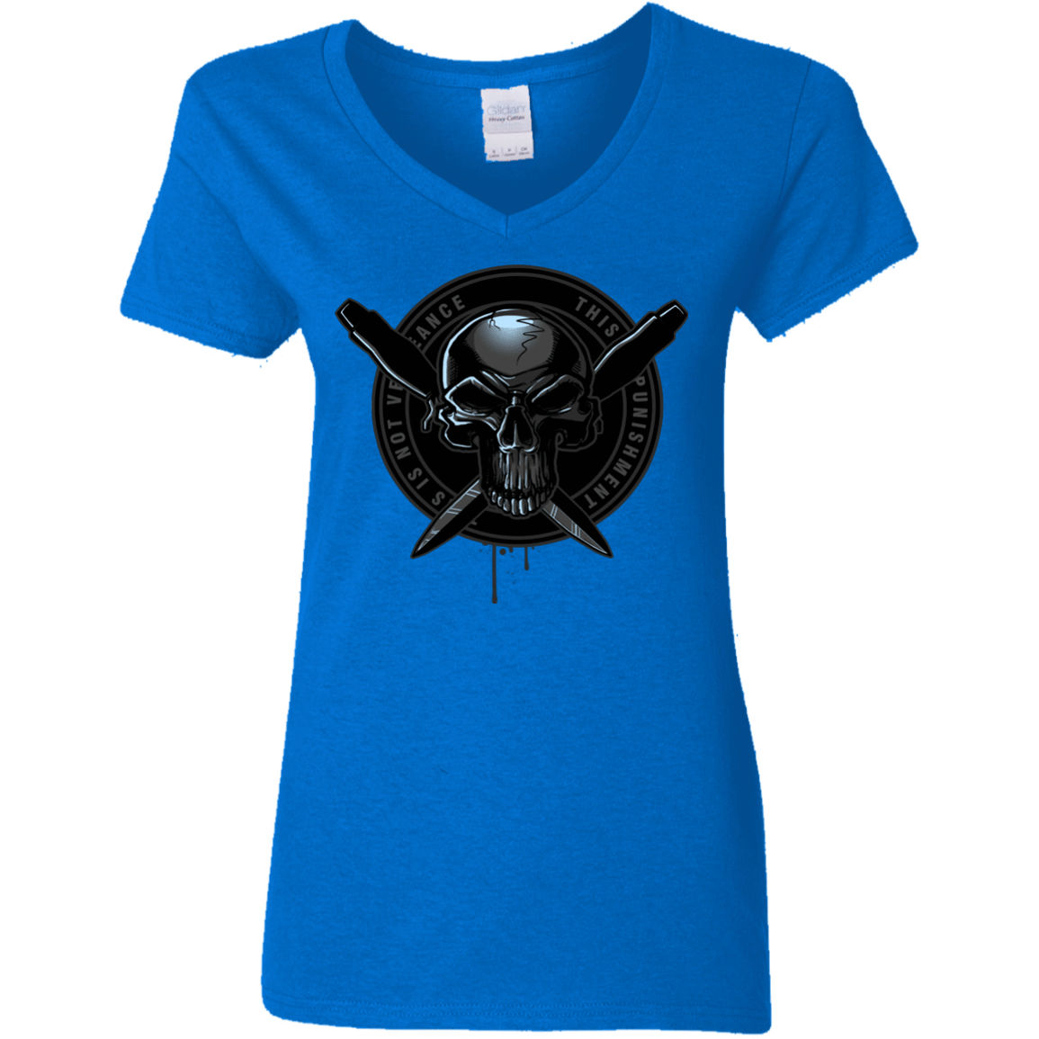 T-Shirts Royal / S Pale Rider Women's V-Neck T-Shirt