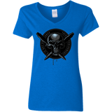 T-Shirts Royal / S Pale Rider Women's V-Neck T-Shirt