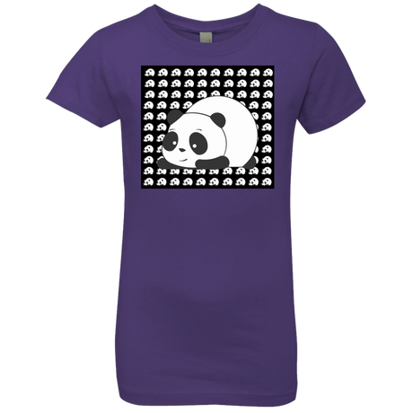 T-Shirts Purple Rush / YXS Panda Girls Premium T-Shirt