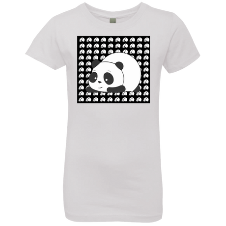 T-Shirts White / YXS Panda Girls Premium T-Shirt