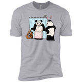 T-Shirts Heather Grey / YXS Panda Infidelity Boys Premium T-Shirt