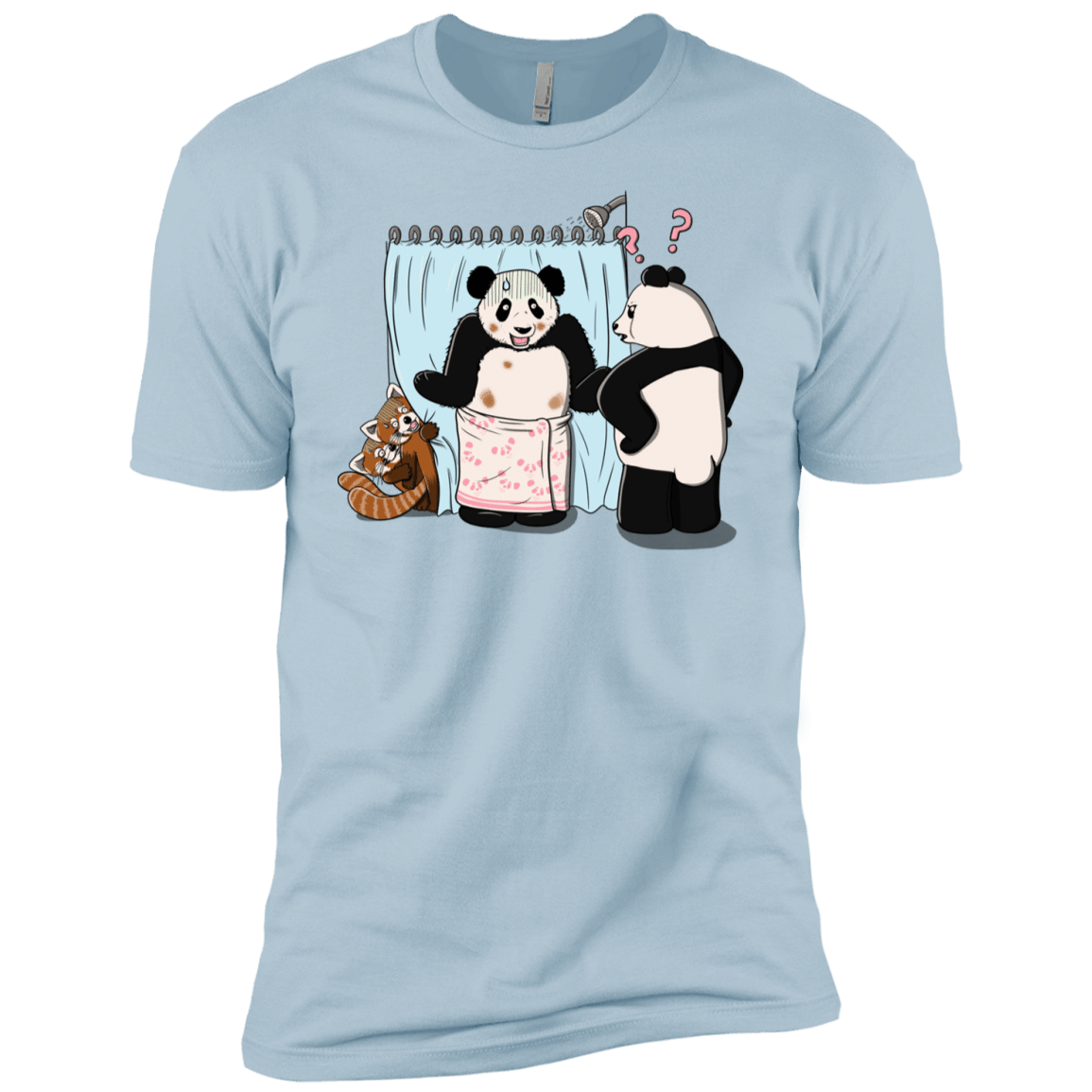T-Shirts Light Blue / YXS Panda Infidelity Boys Premium T-Shirt