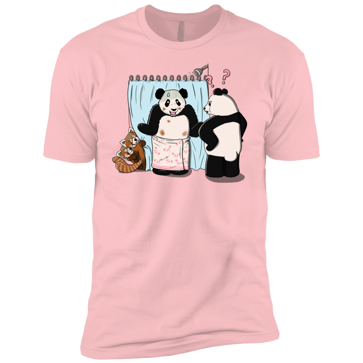 T-Shirts Light Pink / YXS Panda Infidelity Boys Premium T-Shirt