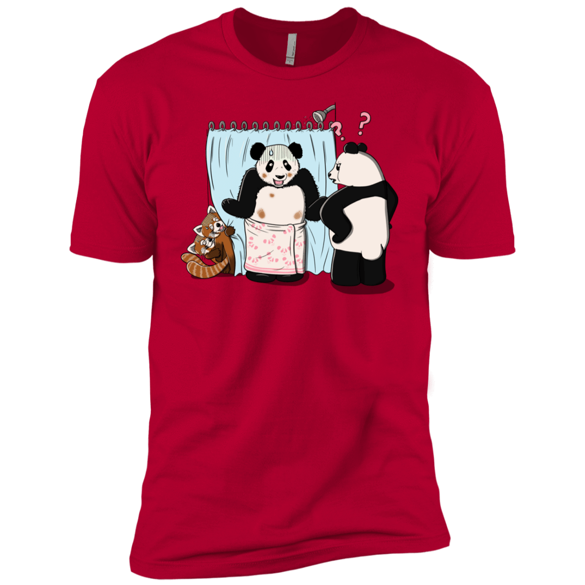 T-Shirts Red / YXS Panda Infidelity Boys Premium T-Shirt