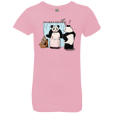T-Shirts Light Pink / YXS Panda Infidelity Girls Premium T-Shirt