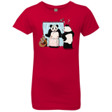 T-Shirts Red / YXS Panda Infidelity Girls Premium T-Shirt