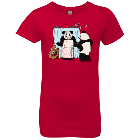 T-Shirts Red / YXS Panda Infidelity Girls Premium T-Shirt