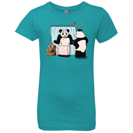 T-Shirts Tahiti Blue / YXS Panda Infidelity Girls Premium T-Shirt