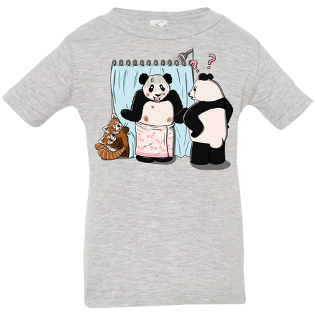 T-Shirts Heather Grey / 6 Months Panda Infidelity Infant Premium T-Shirt