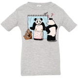 T-Shirts Heather Grey / 6 Months Panda Infidelity Infant Premium T-Shirt