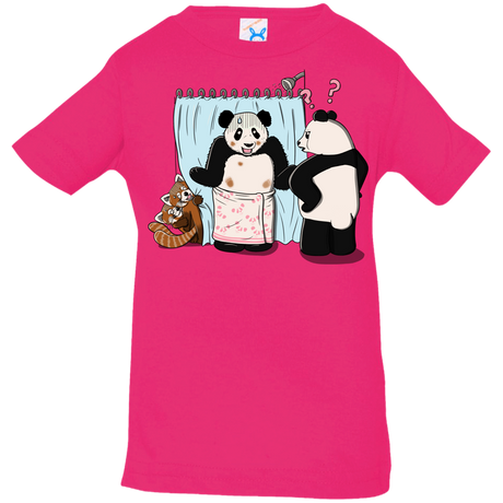 T-Shirts Hot Pink / 6 Months Panda Infidelity Infant Premium T-Shirt