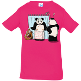 T-Shirts Hot Pink / 6 Months Panda Infidelity Infant Premium T-Shirt
