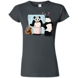 T-Shirts Charcoal / S Panda Infidelity Junior Slimmer-Fit T-Shirt