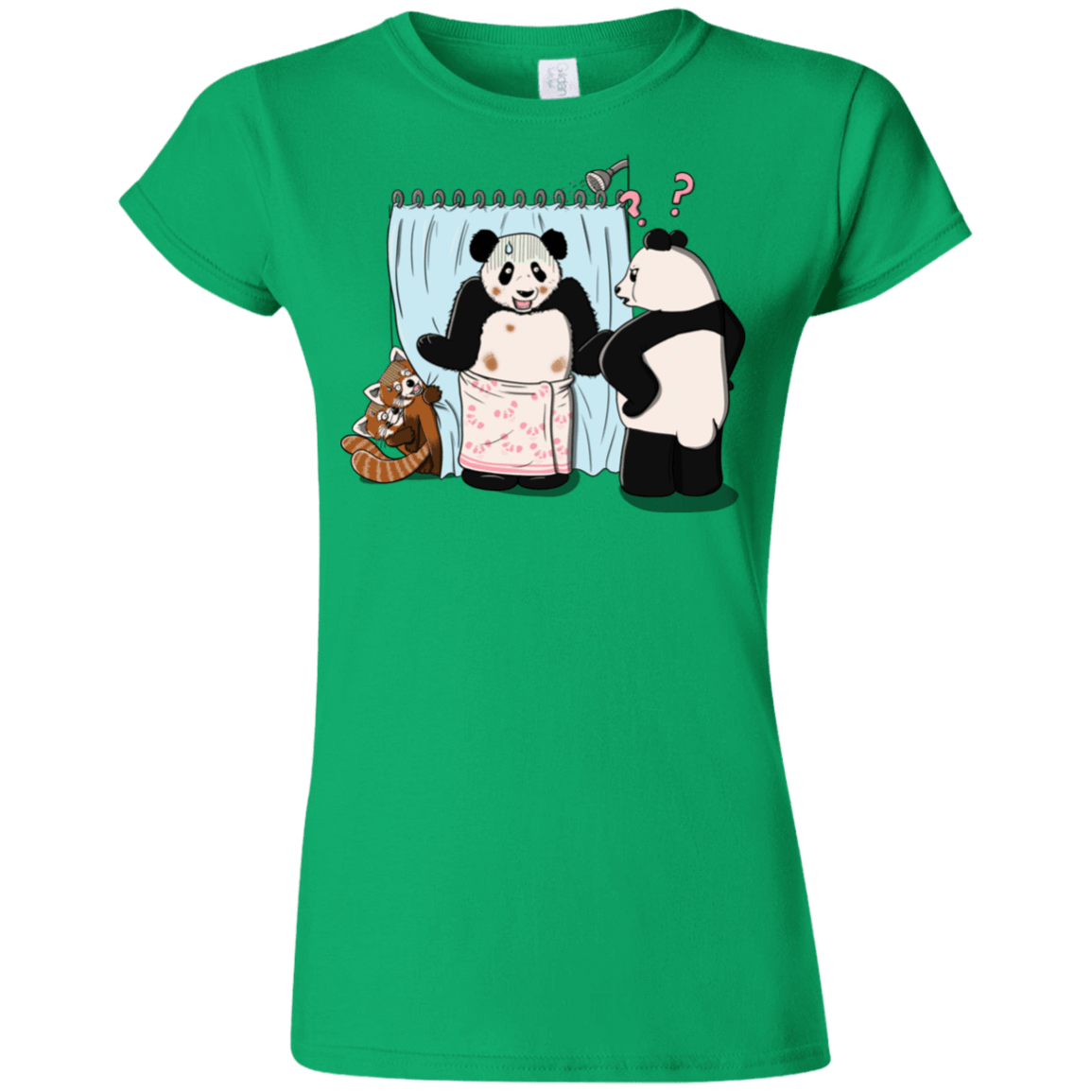 T-Shirts Irish Green / S Panda Infidelity Junior Slimmer-Fit T-Shirt