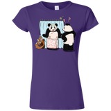 T-Shirts Purple / S Panda Infidelity Junior Slimmer-Fit T-Shirt